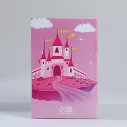 Подарочный набор, блокнот - раскраска, мелки 4 шт. Волшебный единорог