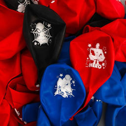 Цена за 2 шт. Шар воздушный латексный 12" «Человек-паук», 5 шт.