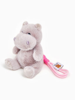 Мягкая игрушка «Бегемот», на подвесе, 16 см