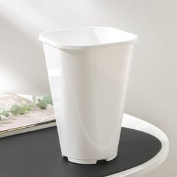 Цена за 2 шт. Горшок для цветов Роза, 2 л, d=14 см, пластик, белый - Simaland фото 2