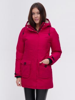 Парка MTFORCE бордового цвета 2074Bo  фото 11