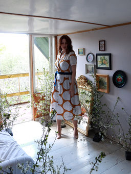 Платье белорусское летнее - Almond фото 14