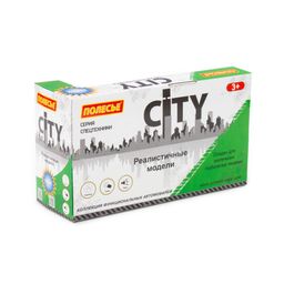 Сити, автомобиль с цистерной инерционный (со светом и звуком) (зелёный) (в коробке) - Полесье фото 12