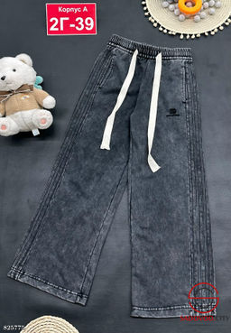 Штаны для девочки на резинке