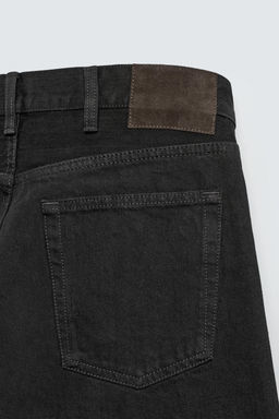 JEANS STRAIGHT FIT BOOTCUT AARON LEVINE X ZARA / Carb?n фото 10