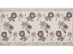 Полотенце 24С235-ШР/у. 70*140 "Лёва" цв. 2 рис. 229 серо-бежевый