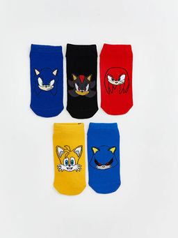 Носки Sonic для мальчиков 5 пар с принтом