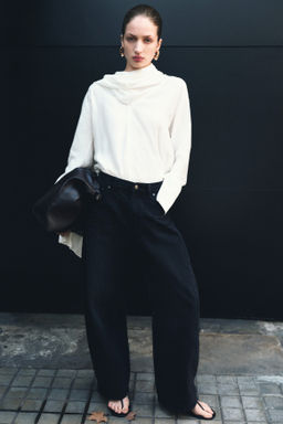 Blusa con cuello fular - H&m фото 5