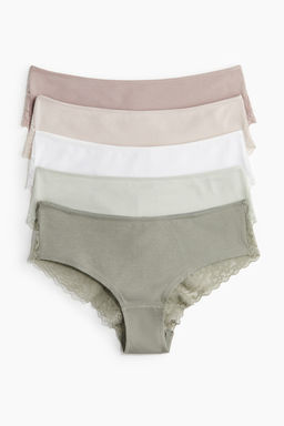 Pack de 5 bragas Hipster