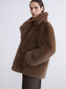 Ceket Yaka Kad?n K?rk Mont