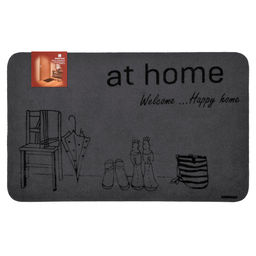 Коврик придверный 50х80см "Счастливый дом" "Vortex"