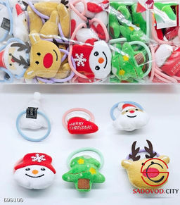 Новогодние резинки для волос