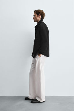 COMFORT TEXTURED OVERSHIRT - Zara фото 4
