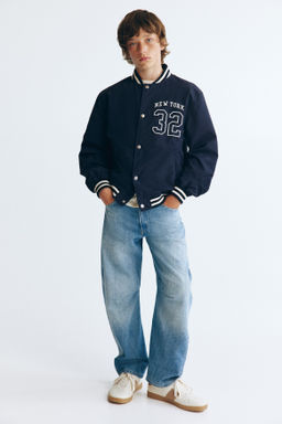 Chaqueta de b?isbol con motivos