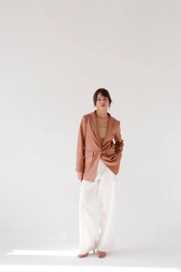 Жакет удлинённый с английским воротником - Martichelli фото 152