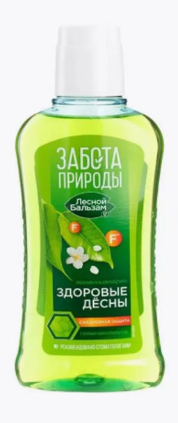 ЛЕСНОЙ БАЛЬЗАМ ополаскиватель д/полости рта 400мл Зеленый чай