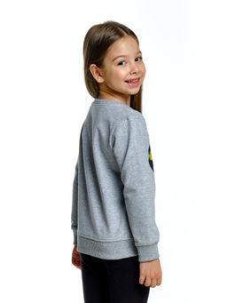 Комплект для девочки с брюками UD 2015 серый|черный - Mini maxi фото 8