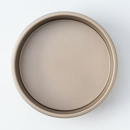 Форма для выпечки Доляна «Круг. Рэнди», 21.5×6.5 см, антипригарное покрытие, разъёмная, золотая