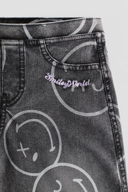 Pantal?n holgado efecto denim - H&m фото 4