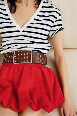 BASIC COTTON T-SHIRT - Zara фото 12