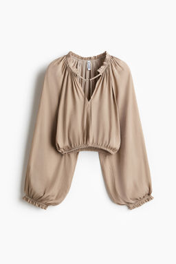 Blusa con mangas globo - H&m фото 3