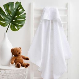 Полотенце уголок махровое Крошка Я 85х85 см, цвет белый, 100% хлопок, 320 г/м  фото 13