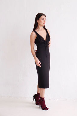 Платье вечернее чёрное - Martichelli фото 16