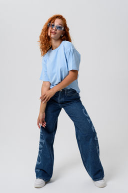 Футболка оверсайз женская 14415/1