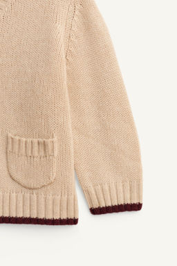 100% WOOL KNIT CARDIGAN LIMITED EDITION - Zara фото 8