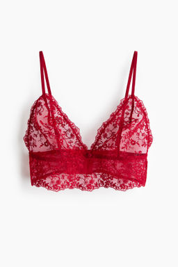 Bralette con dise?o bordado