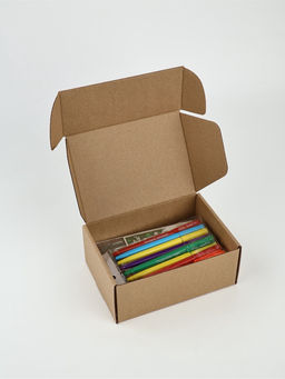 Подарочный набор новогодний, 8 ручек, 8 открыток, 8 блокнотов МИКС