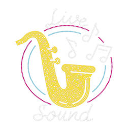 Кристальная (алмазная) мозаика ФРЕЯ ALBP-327 постер Живой звук 30 х 30 см