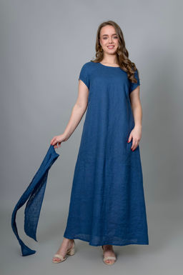 Платье  100% лен