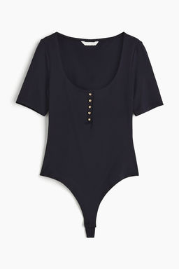 Body tanga con tapeta de botones - H&m фото 3