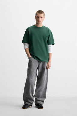 BASIC HEAVY WEIGHT T-SHIRT - Zara фото 15