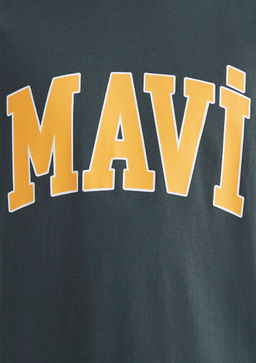 Mavi Logo Bask?l? Yesil Tisort  фото 7