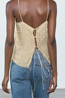 ZW COLLECTION TOP WITH STUDS - Zara фото 3