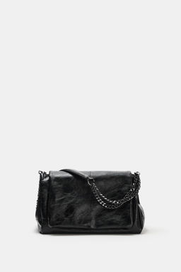 Сумка на плечо Zara Solapa Rock черная