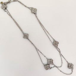 Длинное колье-цепь