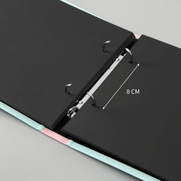 Фотоальбом на кольцах 25 листов Keep memories Лама, с уголками, 27?19 см