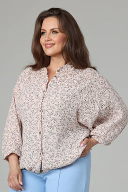 Блузка 4285/02/Бежевый - Rise фото 5