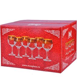 MS411-07-01 Набор 6-ти стаканов д/вина 260мл (х8) - Mayer&boch фото 4