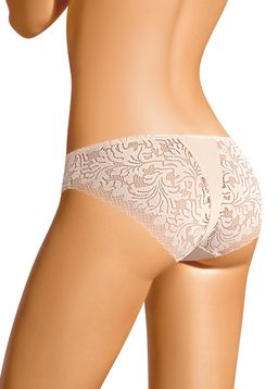 CLE B966 Трусы жен. Кружево хлопок св.бежевый - Clever wear фото 2