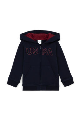 U. S. Polo Assn / Базовый свитшот темно-синего цвета для мальчика - U.s. polo assn фото 4