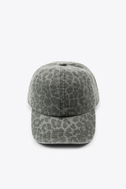 ANIMAL PRINT TWILL CAP