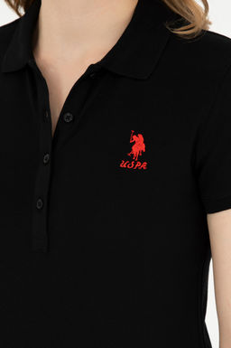 Женская черная базовая футболка Неожиданная скидка в корзине - U.s. polo assn фото 14
