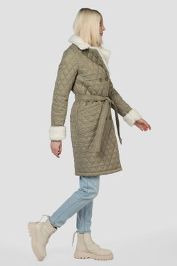 Пальто плащевка+ Утеплитель: Синтепон 150 г/м демисезонное - El podio фото 4