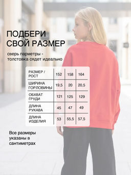 Свитшот для девочки 22-7633 - Mini maxi фото 64