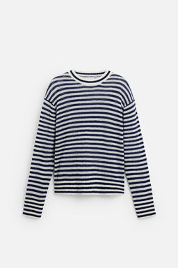 STRIPED JACQUARD SWEATER - Zara фото 5