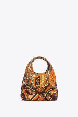 MULTICOLOURED BEADED BAG - Zara фото 4
